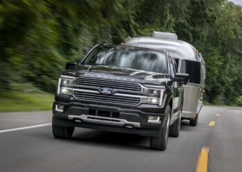 Ford to double F-150 hybrid pickup production as EV sales growth slows
