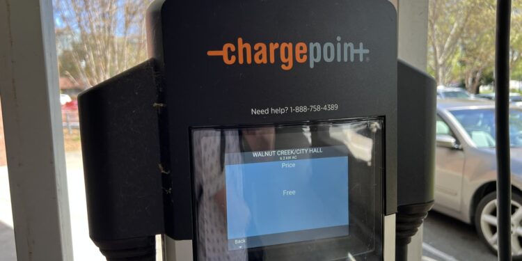 ChargePoint shares fall after EV charging operator announces 2 million raise