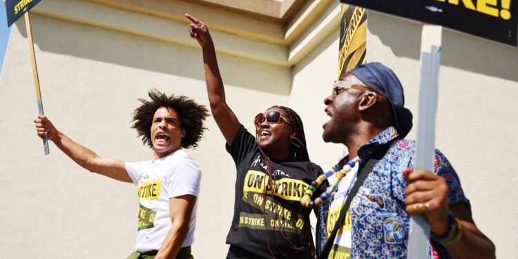 The Hollywood strike gets uglier as the studios spike talks over an 0 million residuals ask. The guild calls out ‘bully tactics’ and says that’s a 60% overstatement The Hollywood strike gets uglier as the studios spike talks over an 0 million residuals ask. The guild calls out ‘bully tactics’ and says that’s a 60% overstatement