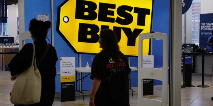 Best Buy cuts full-year sales forecast due to softer demand for consumer electronics