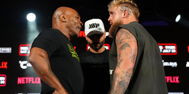 Jake Paul, Mike Tyson fight breaks record for biggest boxing gate outside of Las Vegas
