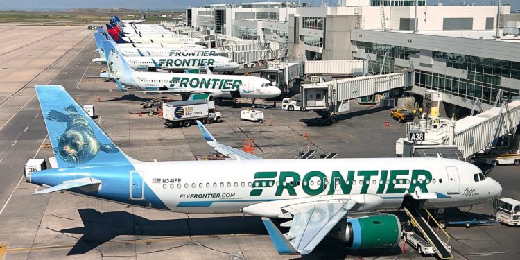 Frontier Airlines will install first-class seats as industry battles for high-paying flyers Frontier Airlines will install first-class seats as industry battles for high-paying flyers