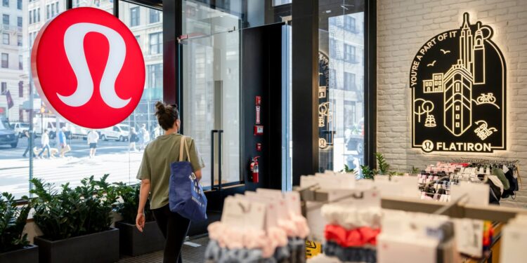 Lululemon stock jumps as international growth helps to offset slowing U.S. sales