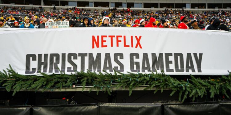Netflix sets streaming record with Christmas Day NFL games Netflix sets streaming record with Christmas Day NFL games