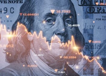 The US economy has suddenly been thrown into reverse as key GDP indicator flashes stunning negative forecast