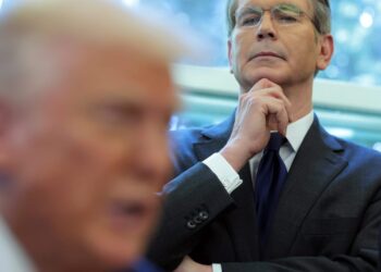 Stock market rallies after closed-door remarks by Treasury Secretary Bessent