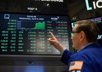 Wall Street tumbles, then climbs, as trading begins and volatility continues on Friday