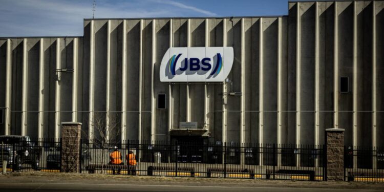 Shares of scandal-plagued Brazilian meat giant JBS rise 3% in U.S. public debut Shares of scandal-plagued Brazilian meat giant JBS rise 3% in U.S. public debut