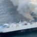 Ship in North Pacific carrying 3,000 cars catches fire Ship in North Pacific carrying 3,000 cars catches fire