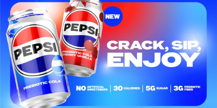 Pepsi introduces prebiotic cola months after Poppi acquisition Pepsi introduces prebiotic cola months after Poppi acquisition