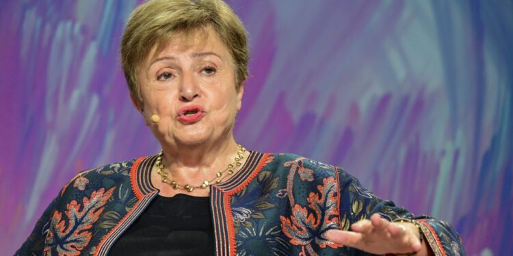 IMF chief Kristalina Georgieva dismisses impact of Trump trade war: ‘Trade is like water, you put in an obstacle, it goes around it’ | Fortune IMF chief Kristalina Georgieva dismisses impact of Trump trade war: ‘Trade is like water, you put in an obstacle, it goes around it’ | Fortune